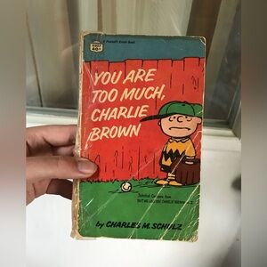 1967 You Are Too Much, C H A R L I E Brown book